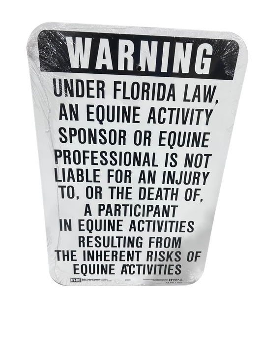 FLORIDA LIABILITY SIGN