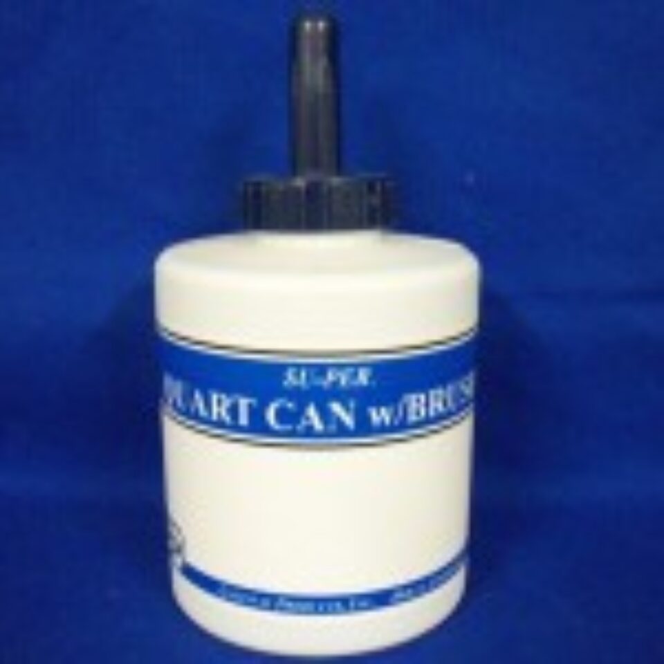 T.T. Distributors Quart Can & Brush for Sables