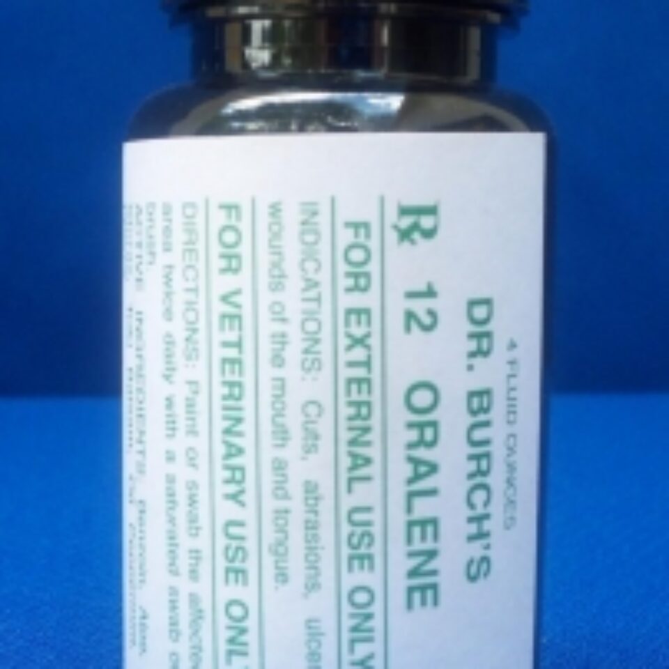 T.T. Distributors Dr. Burch's 12 Oralene